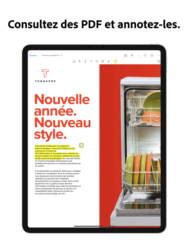 ‎Adobe Acrobat Reader: Lire PDF Capture d'écran