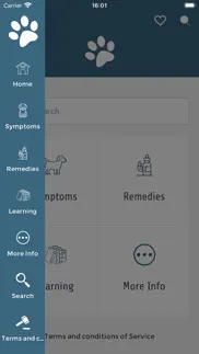 homeopathy for dog owners iphone screenshot 2