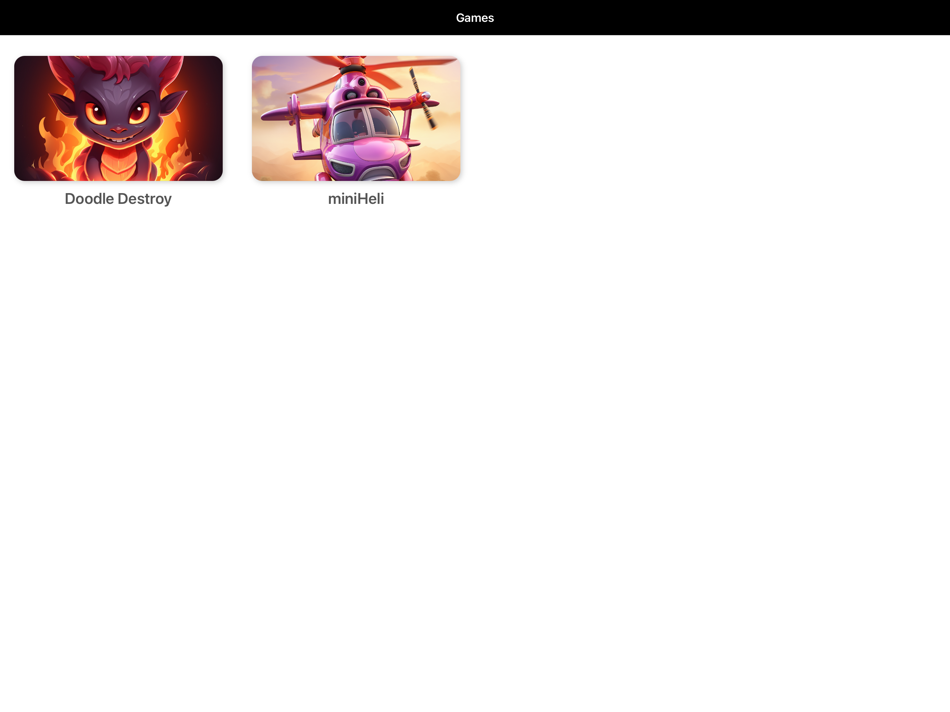#5. miniGameMaker (iOS) 由: Abdulrahman Al Zanki
