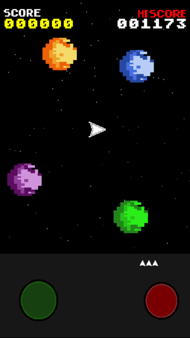 Screenshot #2 pour Planetoids