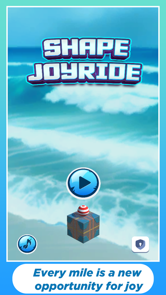 #1. Shape Joyride (iOS) 由: Mithra Media