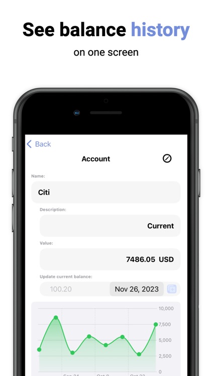 InPile Simple Accounts Tracker