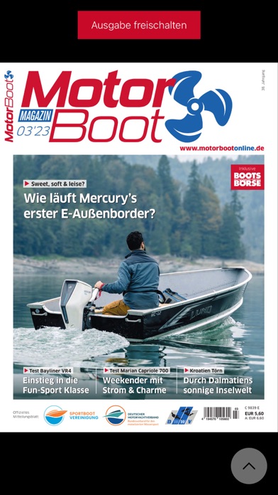 MotorBoot Magazin Screenshot