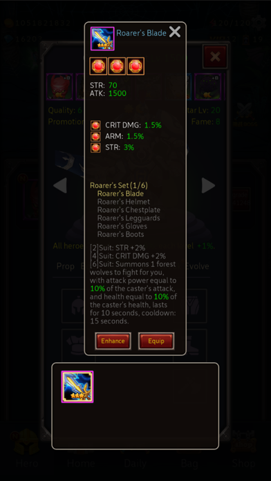 Heroes Journey Screenshot