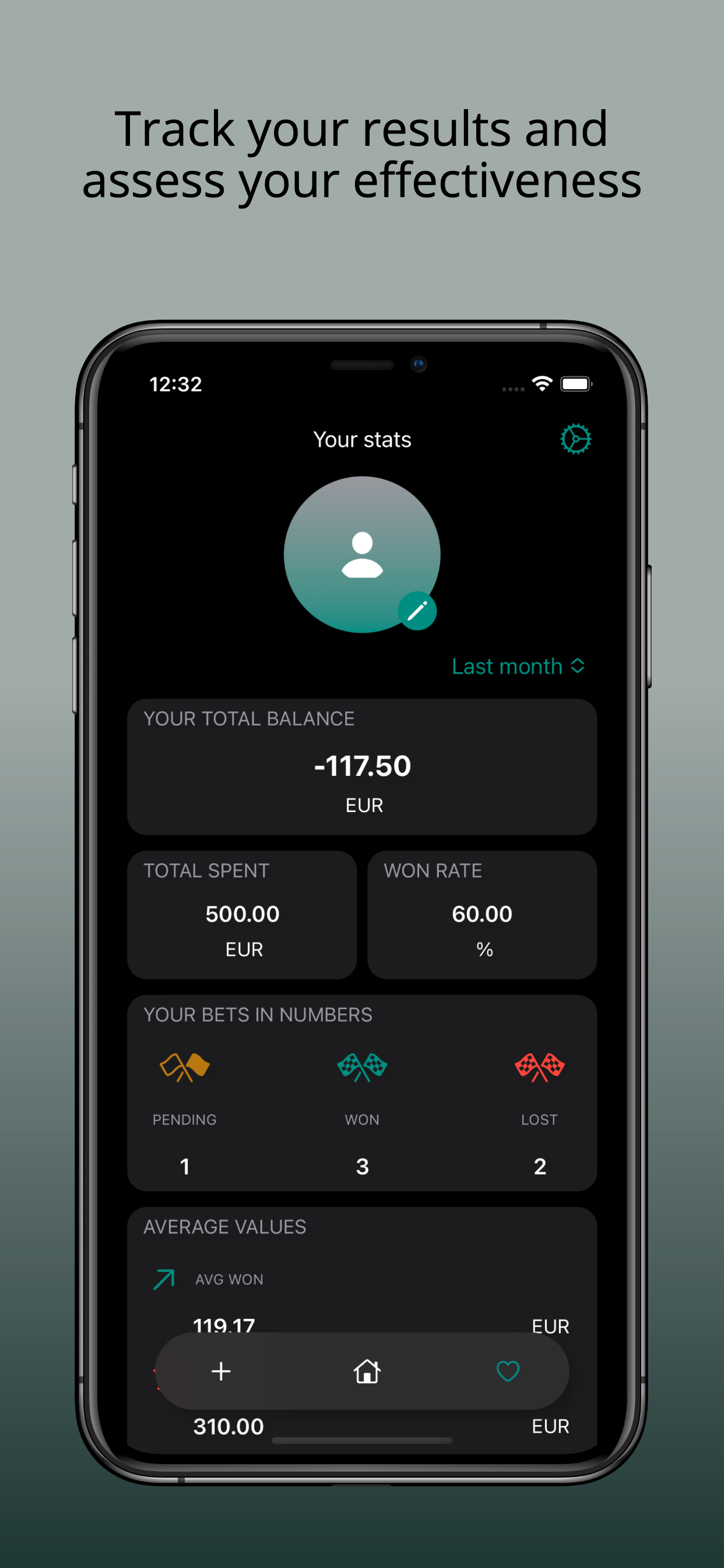BetTracker - bets analyzer