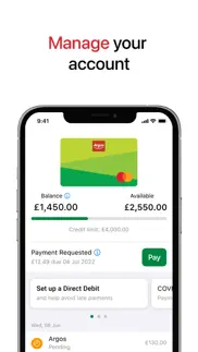 argos classic credit card iphone screenshot 2