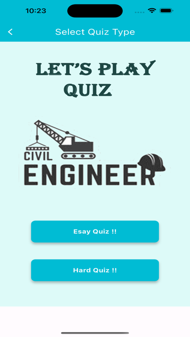 Civil Engineering Terms & Quiz Screenshot