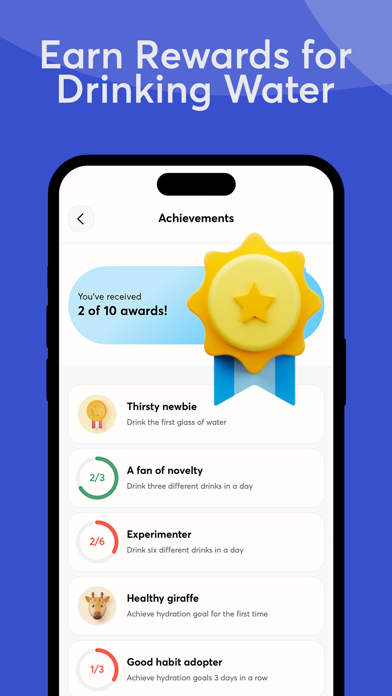 Water Tracker - iHydrateのおすすめ画像4