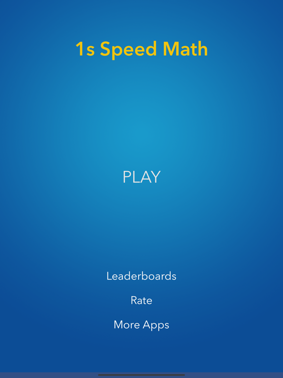 Screenshot #4 pour 1s Speed Math