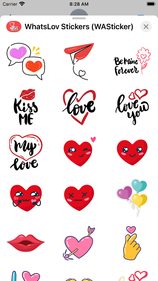 #5. WAStickers for WhatsApp Chats (iOS) 由: Fonts Apps