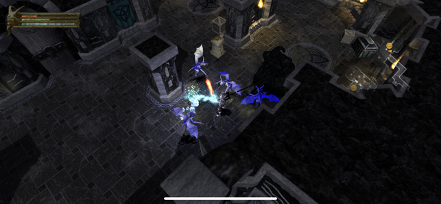 Baldur's Gate - Screenshot van de Dark Alliance