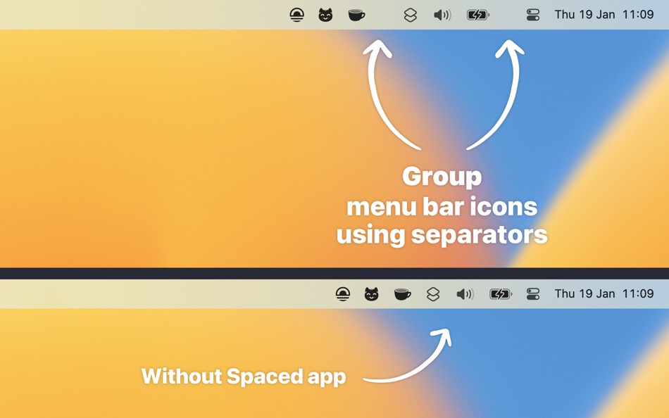 #1. Spaced (macOS) بواسطة: Sindre Sorhus
