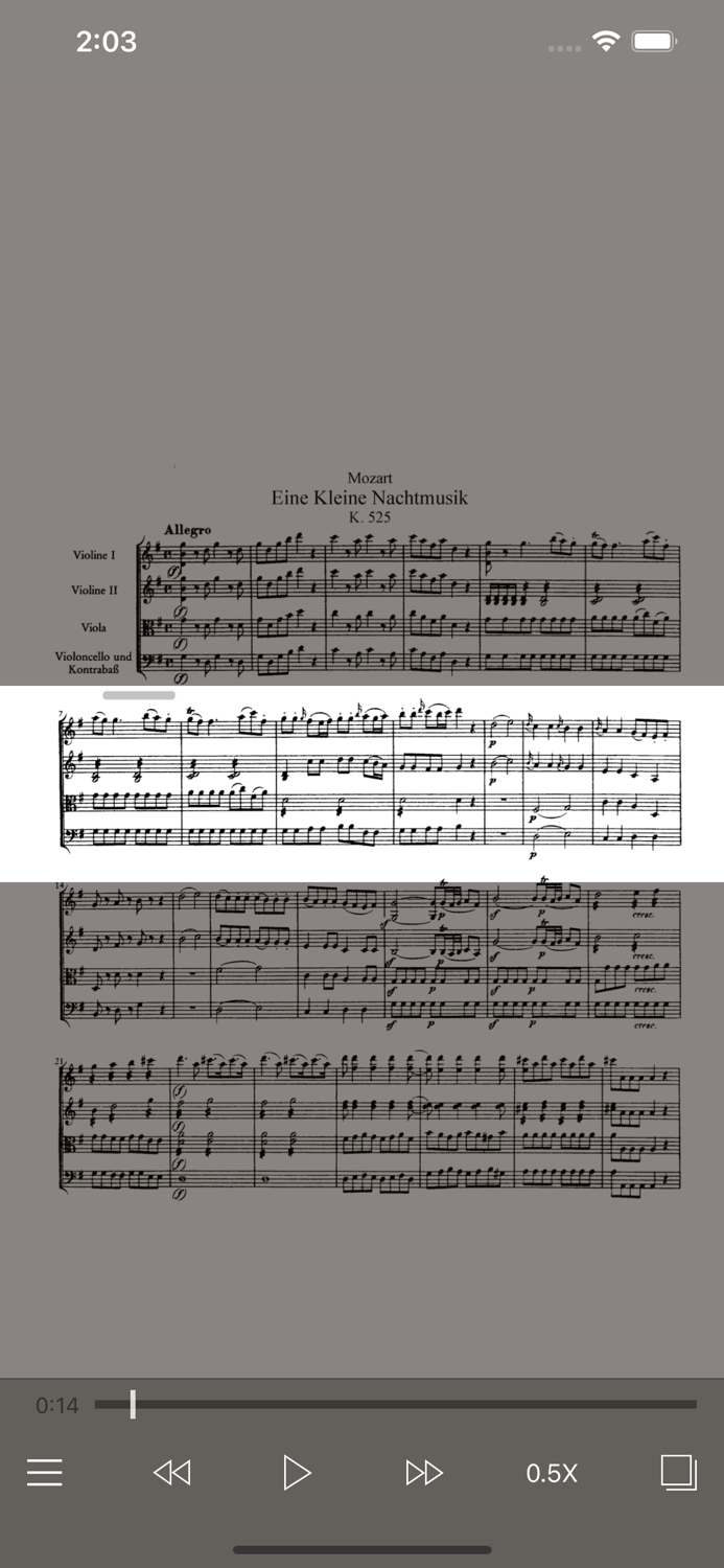 Mozart Eine kleine Nachtmusik