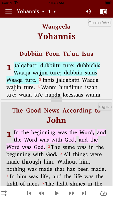 Oromo English Amharic Screenshot