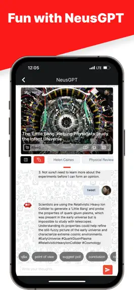 Game screenshot Neus.ai: News, Videos, NeusGPT apk