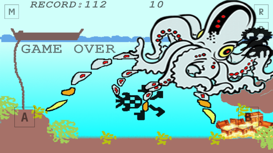 #4. Octopus - the cave (iOS) 由: Gianluca Natalini