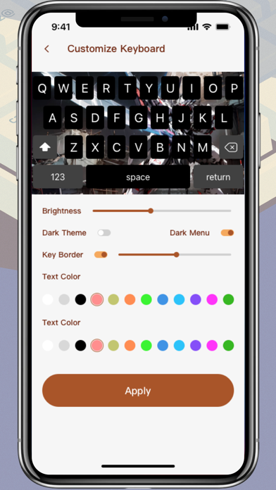 FontsPro - Keyboard Screenshot