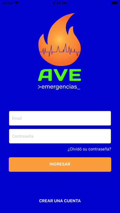 AVE Emergencias Screenshot