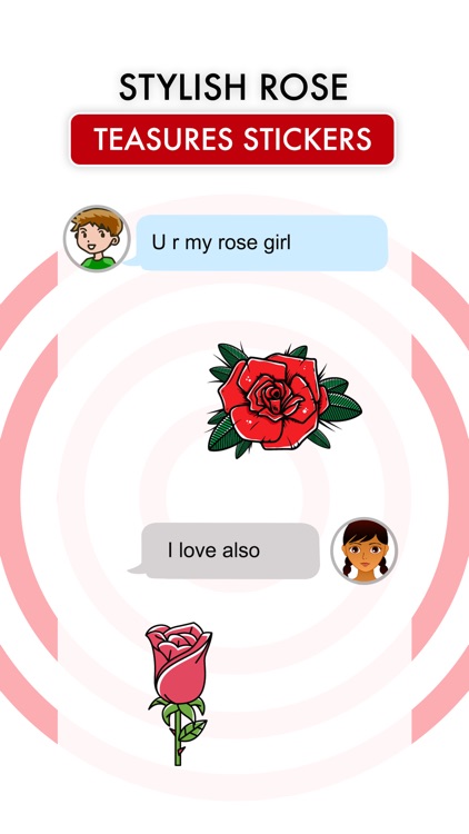 Rose Treasure Stickers Pack screenshot-4