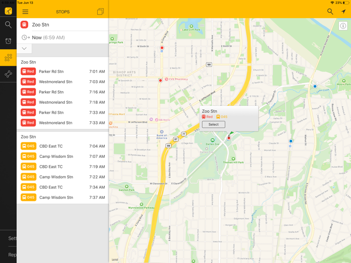 ezRide Dallas - Transit