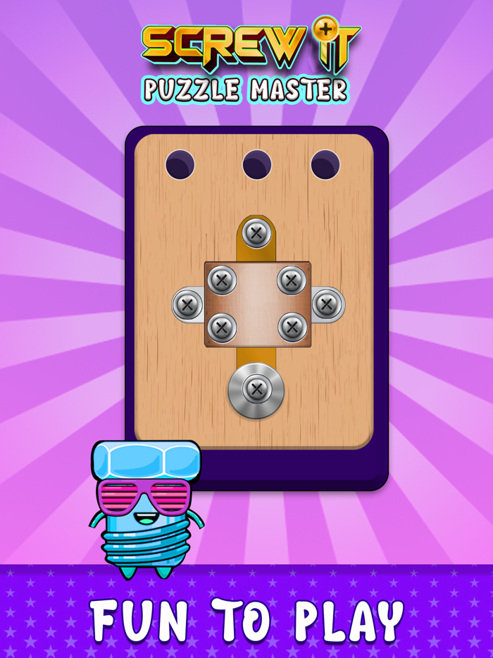 Screw Pin Puzzle Nuts and Bolts