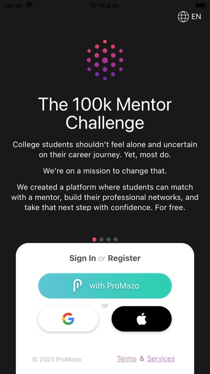 100k Mentor Challenge screenshot-4