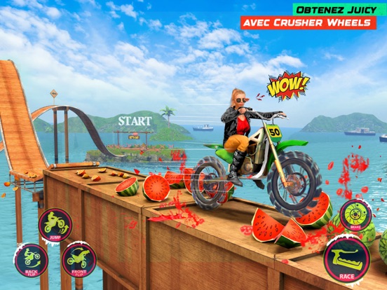 Screenshot #6 pour vélo stunt race master jeu 3d
