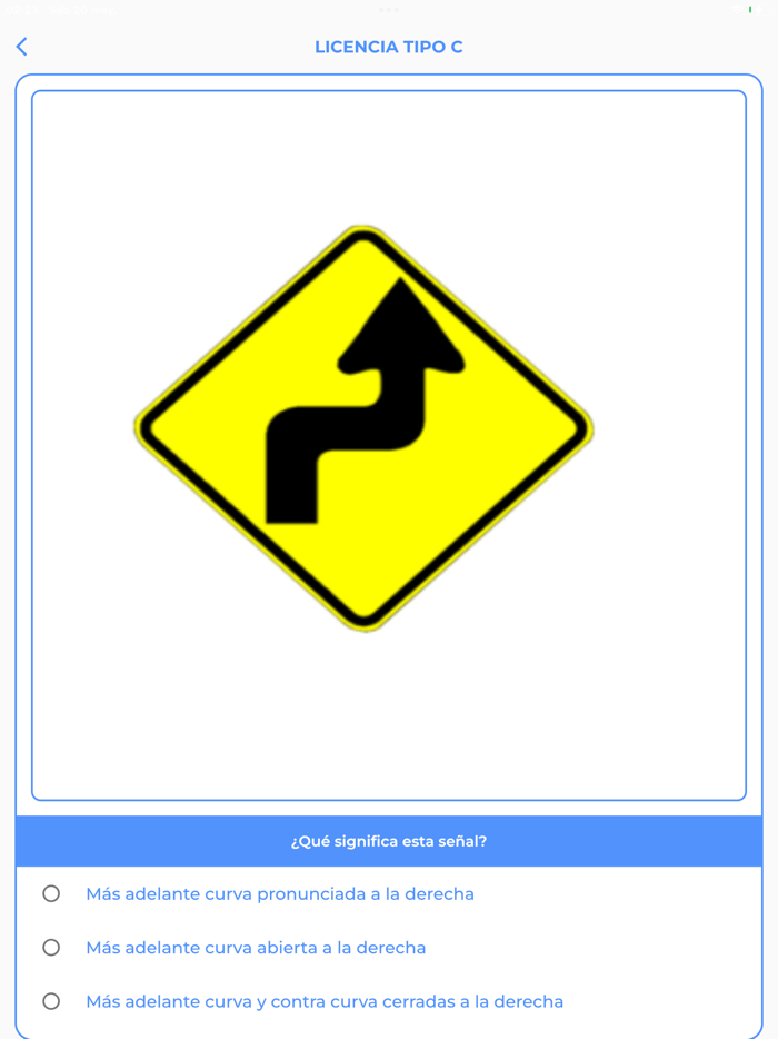 Test de Licencia de Conducción