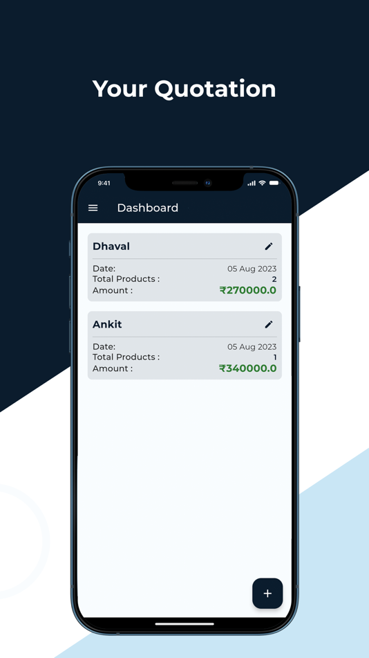 #2. Quick Quotation Maker (iOS) By: MicraSol LLP