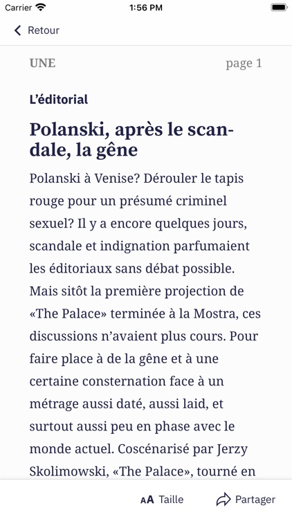 Tribune de Genève, le journal