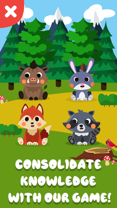 Baby learning games. Animals + Screenshot