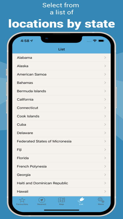 Tide Times USA - Tide Tables Screenshot