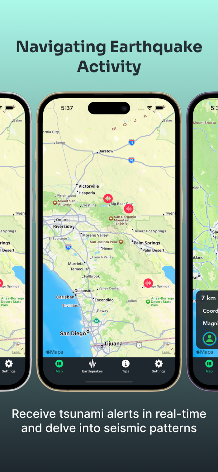 Earthquake Alert Map