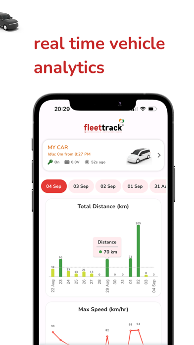 Fleettrack GPS Screenshot