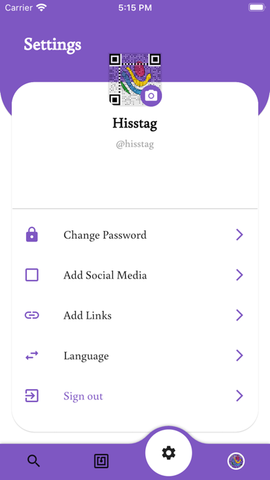 HissTag Screenshot