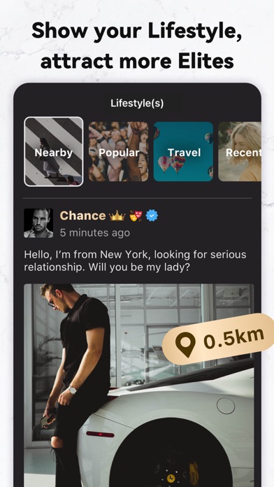 Linger : Serious & Safe Dating Screenshot