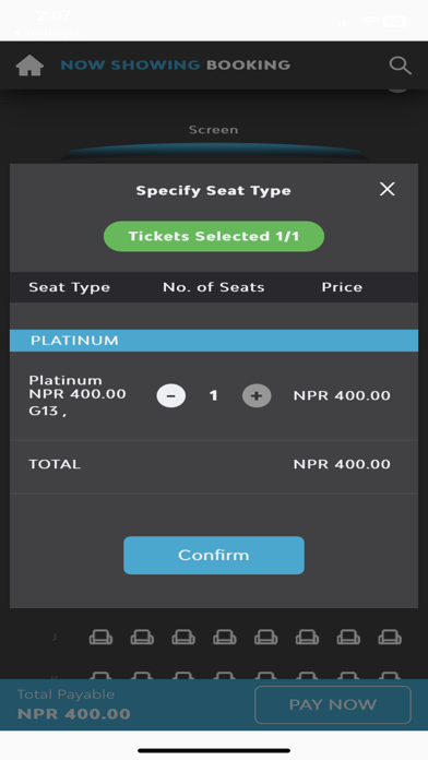 QFX Cinemas Screenshot