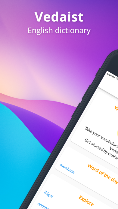 Screenshot #1 pour Vedaist : English dictionary