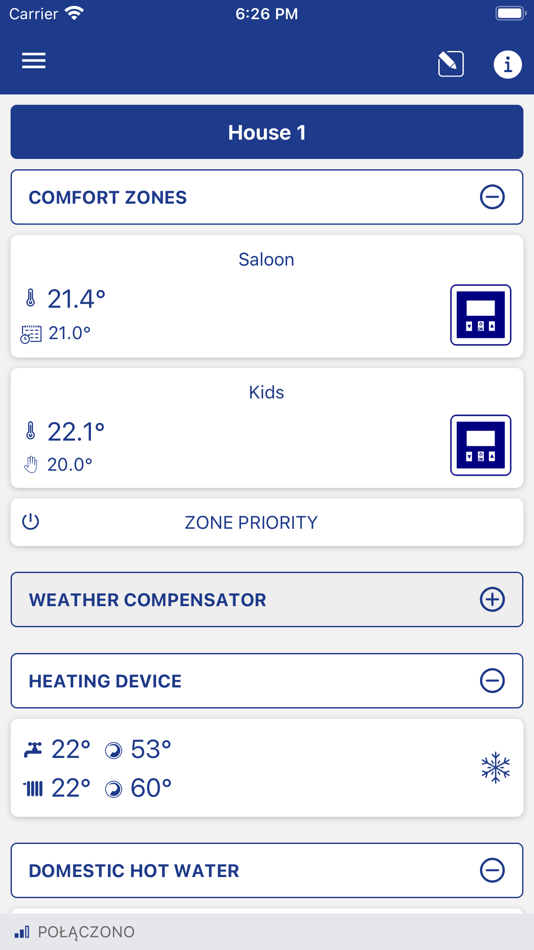 #3. Termet System Comfort (iOS) Με: Termet