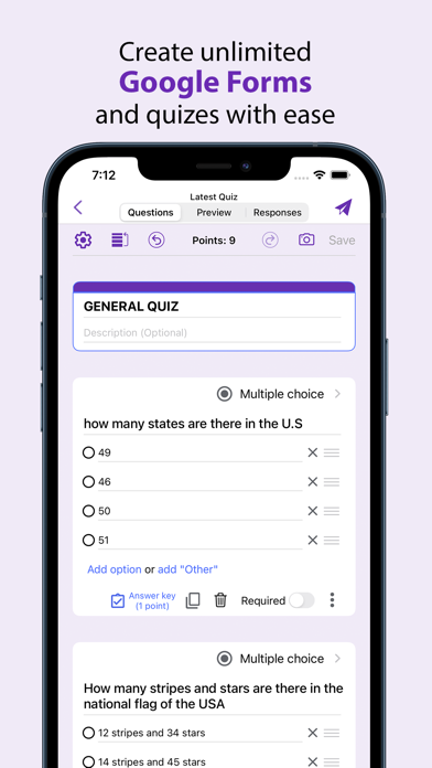 Form for Google Forms Screenshot