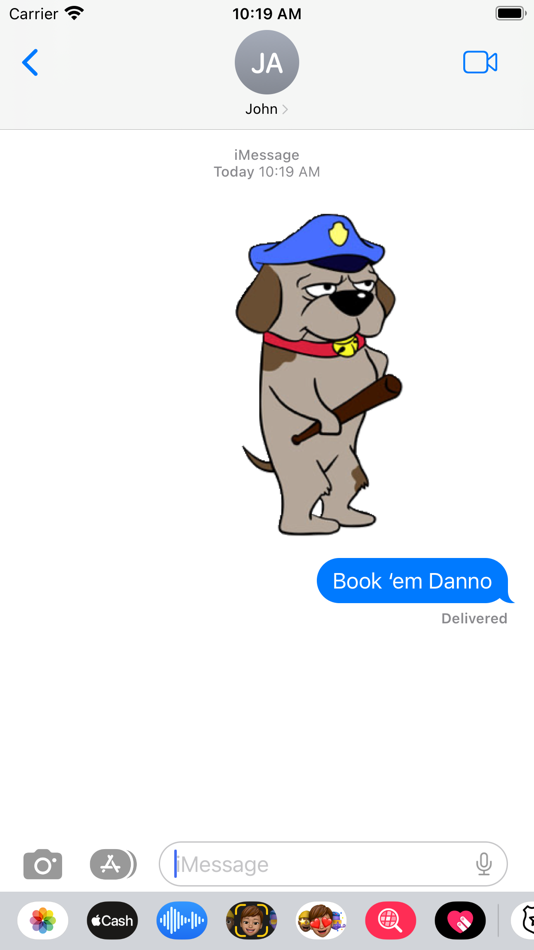 #4. Cop Stickers (iOS) By: Paul Scott