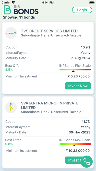 QuickInvest by INRBonds Screenshot