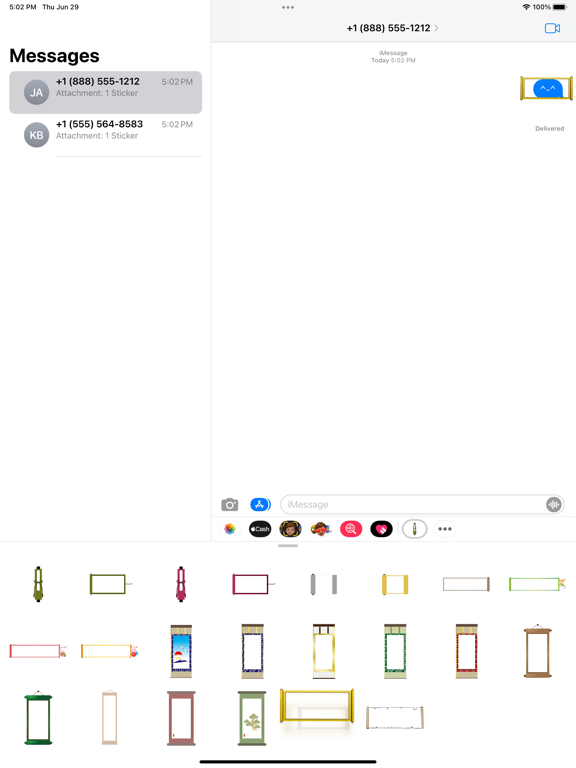 Screenshot #5 pour autocollant Scroll