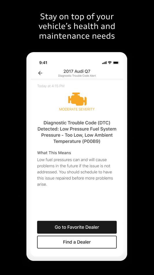 #7. Motion for Audi connect (iOS) Podle: moj.io Inc.