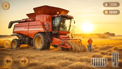 Tractor Farming Driving Gamesのおすすめ画像3
