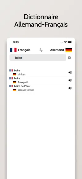 Game screenshot Dictionnaire Allemand/Français apk