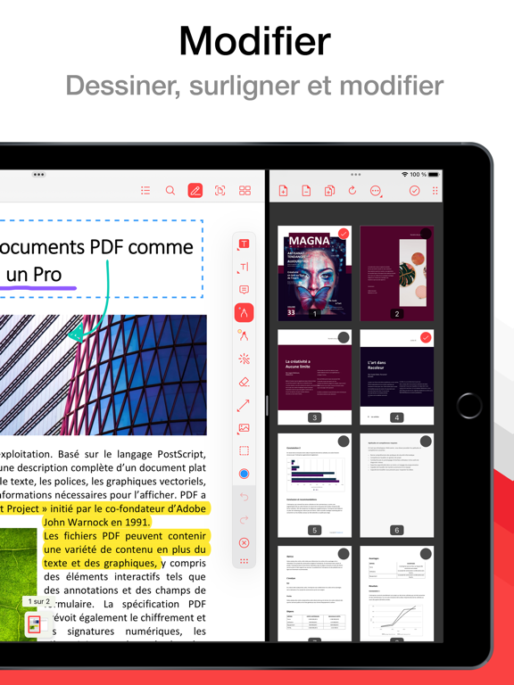 Screenshot #5 pour PDF Pro - Lecteur et Éditeur