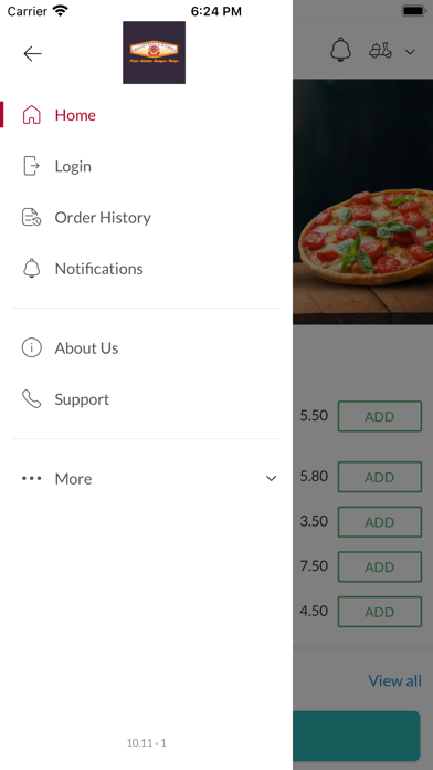 Grand pizza and grill Screenshot
