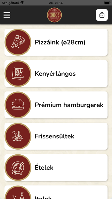 Hodosi Pizzéria Screenshot