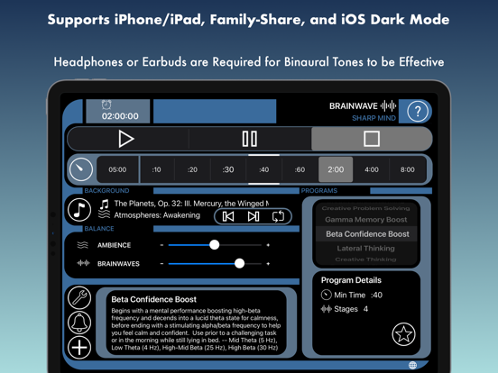 BrainWave: Sharp Mind ™ iPad app afbeelding 3